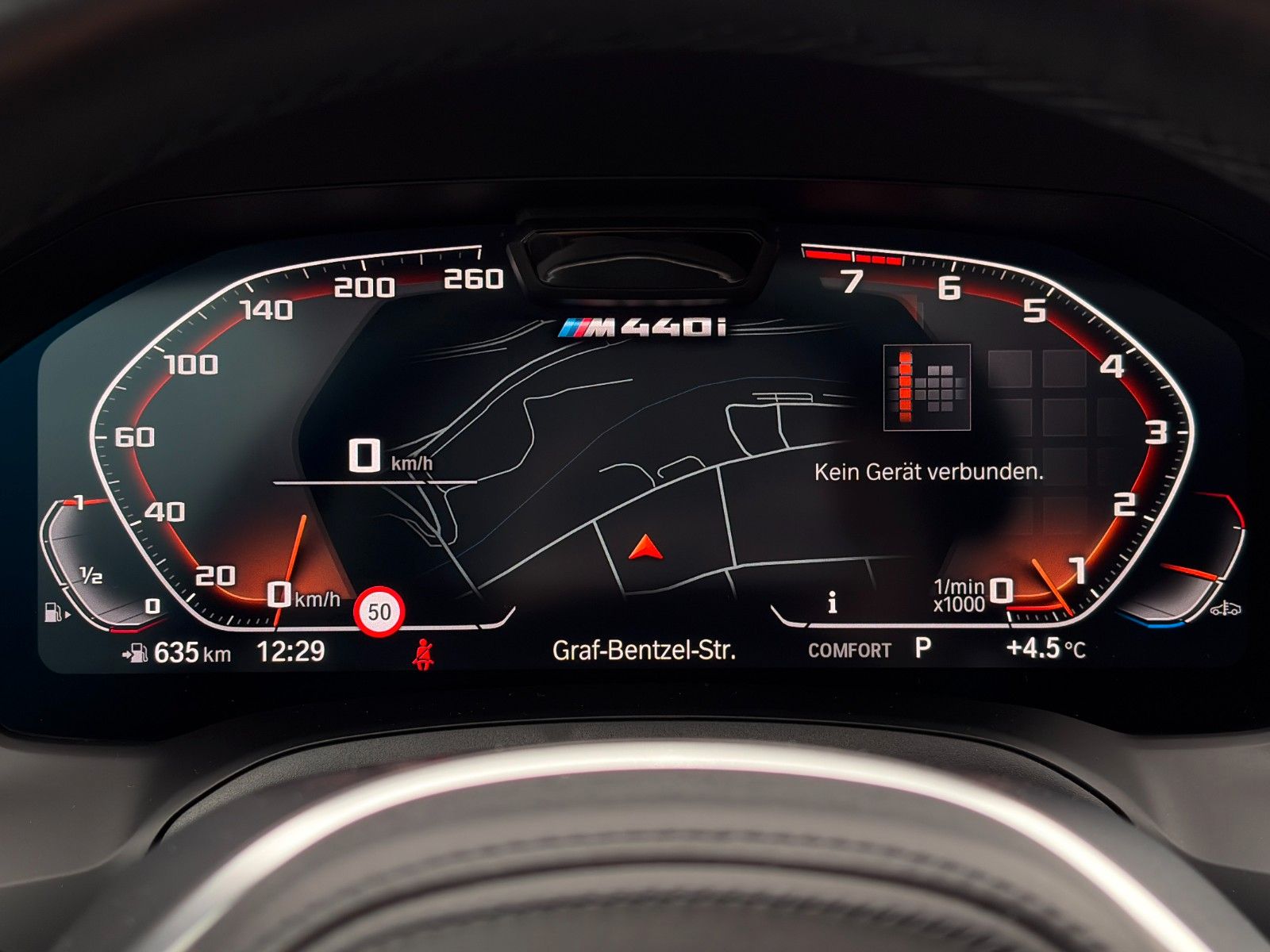 Fahrzeugabbildung BMW M440i xDr M Sport Pro Laser StHzg HUD HK S-Dach