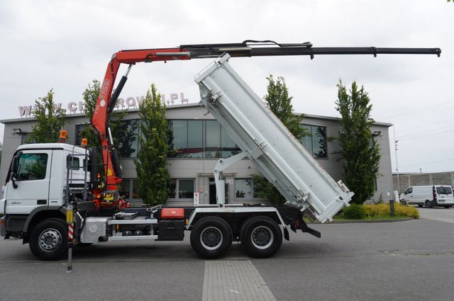 Mercedes-Benz Actros 2641 6x4 E5 / Crane / Tipper / 110000 km!