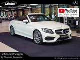 Mercedes-Benz C 300 Cabrio AMG Line cranberry Carbon Burmester - : Weiß, Cabrio