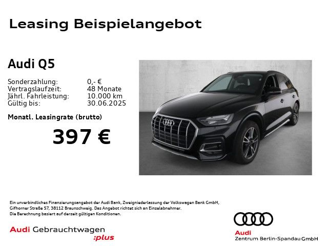 Audi Q5 35 TDI Adv. S tronic *AHK*NAV+*Virt.C+*R-CAM*