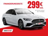 Mercedes-Benz C 300de AMG Line PANO 360° KAMERA SOUND - Hybrid (Diesel/Elektro): Alcantara, Panorama-Dach, Limousine