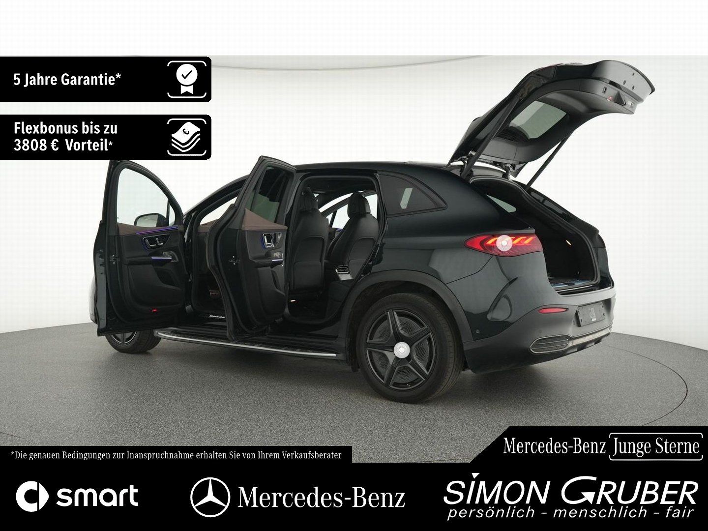 Fahrzeugabbildung Mercedes-Benz EQE 500 4M SUV AMG Carbon Hyper Leder HUD AHK