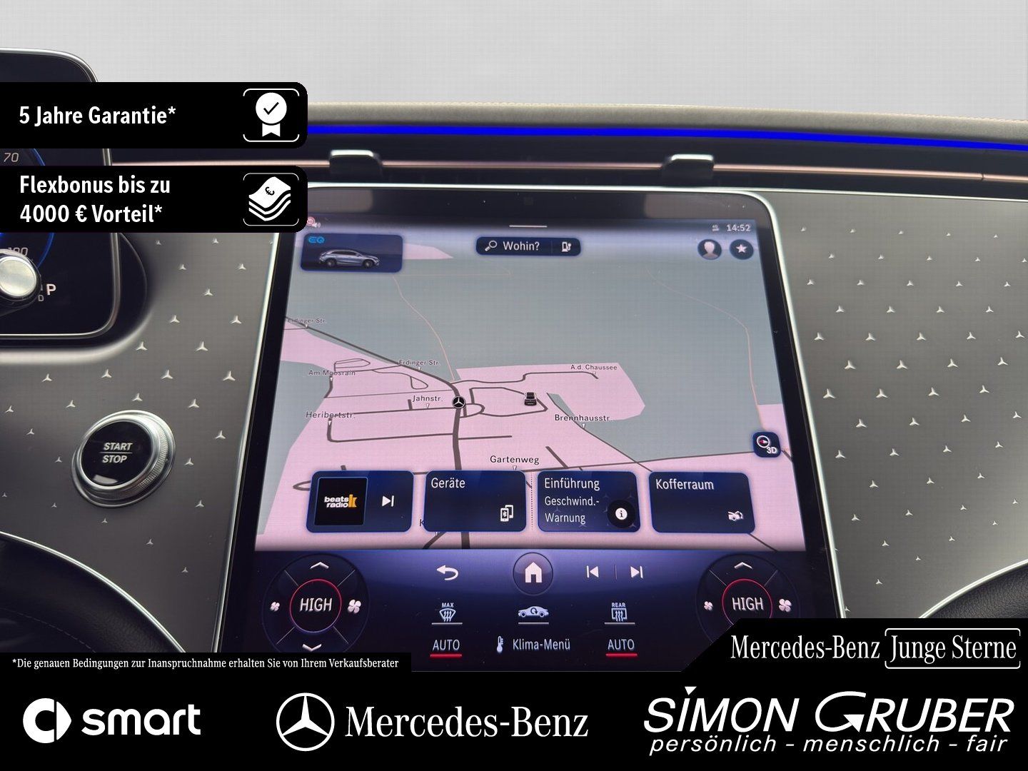 Fahrzeugabbildung Mercedes-Benz EQE 350 4M SUV AMG Pano Airmatic Leder AHK