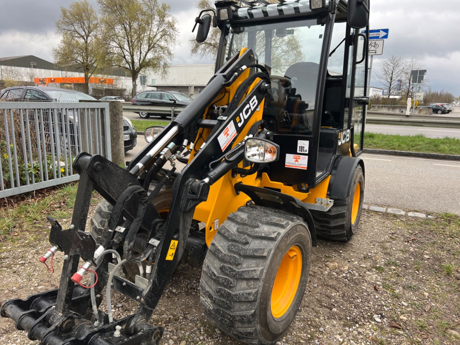 Fahrzeugabbildung JCB 403- wie Wacker WL 28, Gehl440, Weidemann