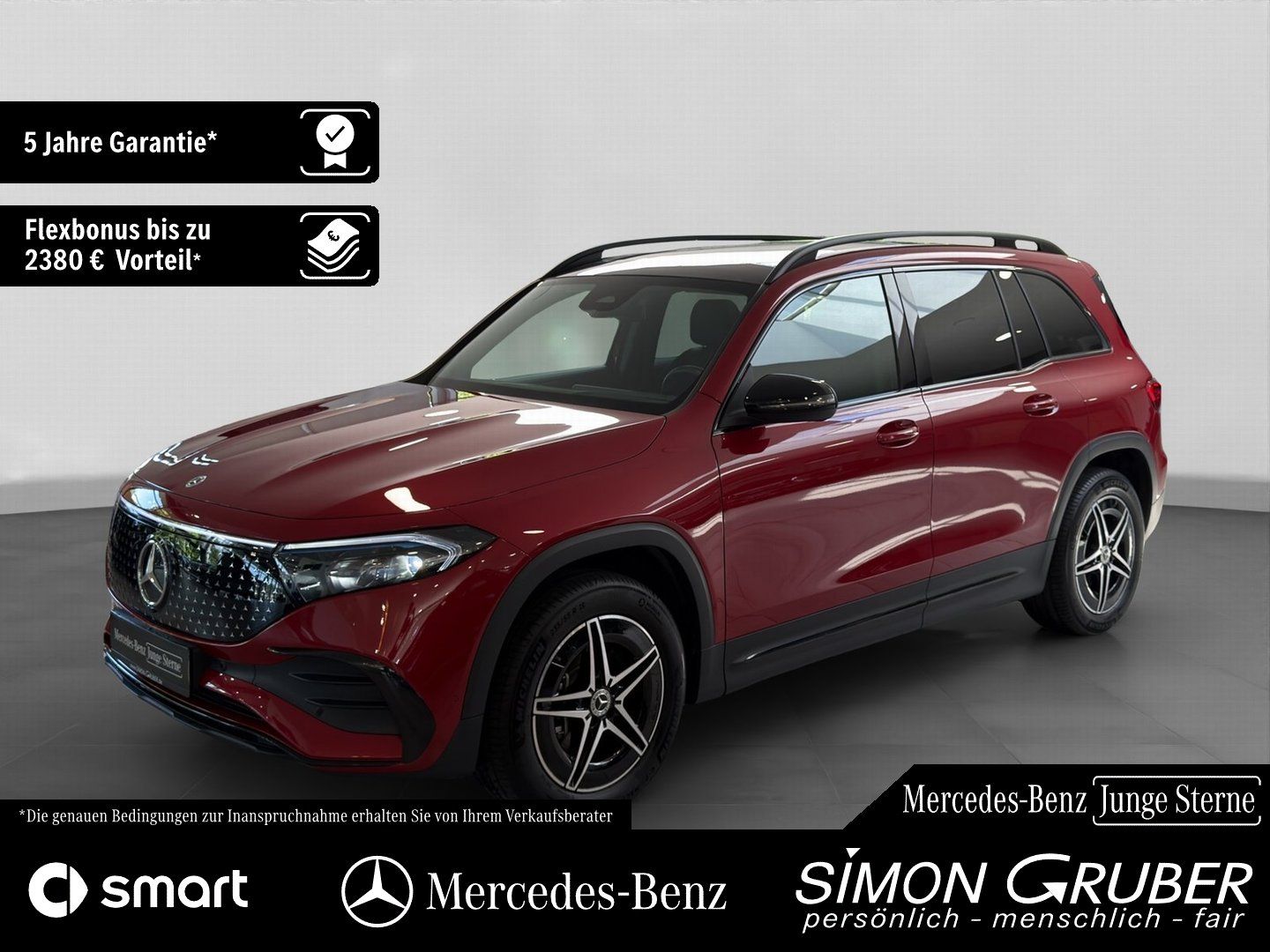 Fahrzeugabbildung Mercedes-Benz EQB 300 4M AMG Panorama HUD Distronic 7Sitze