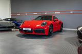 Porsche 911 Turbo S PDLS+ LEDER PANO LIFT PCCB SPORT-AGA - rote Porsche 911er Reihe