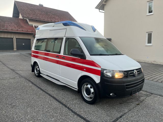 Volkswagen T5 DSG RTW Krankenwagen 140PS Stndheiz Wohnmobil