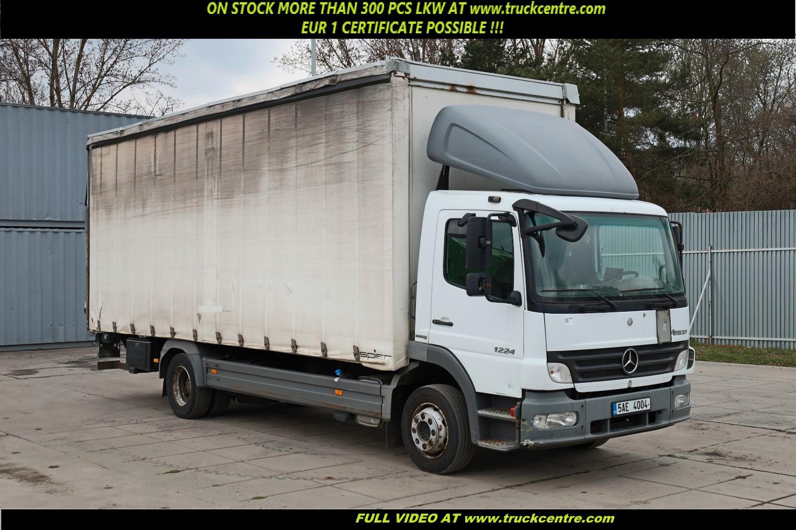 Mercedes-Benz ATEGO 1224L, EURO 5, 12TONS,TAIL LIFT PALFINGER