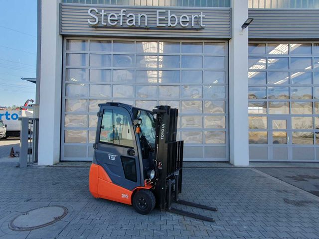 Toyota 8FBET15 / Triplex: 4.30m / nur 3.489h! / 2022