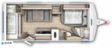 Fendt Bianco Selection 550 SKM  - Heckgarage Wohnwagen