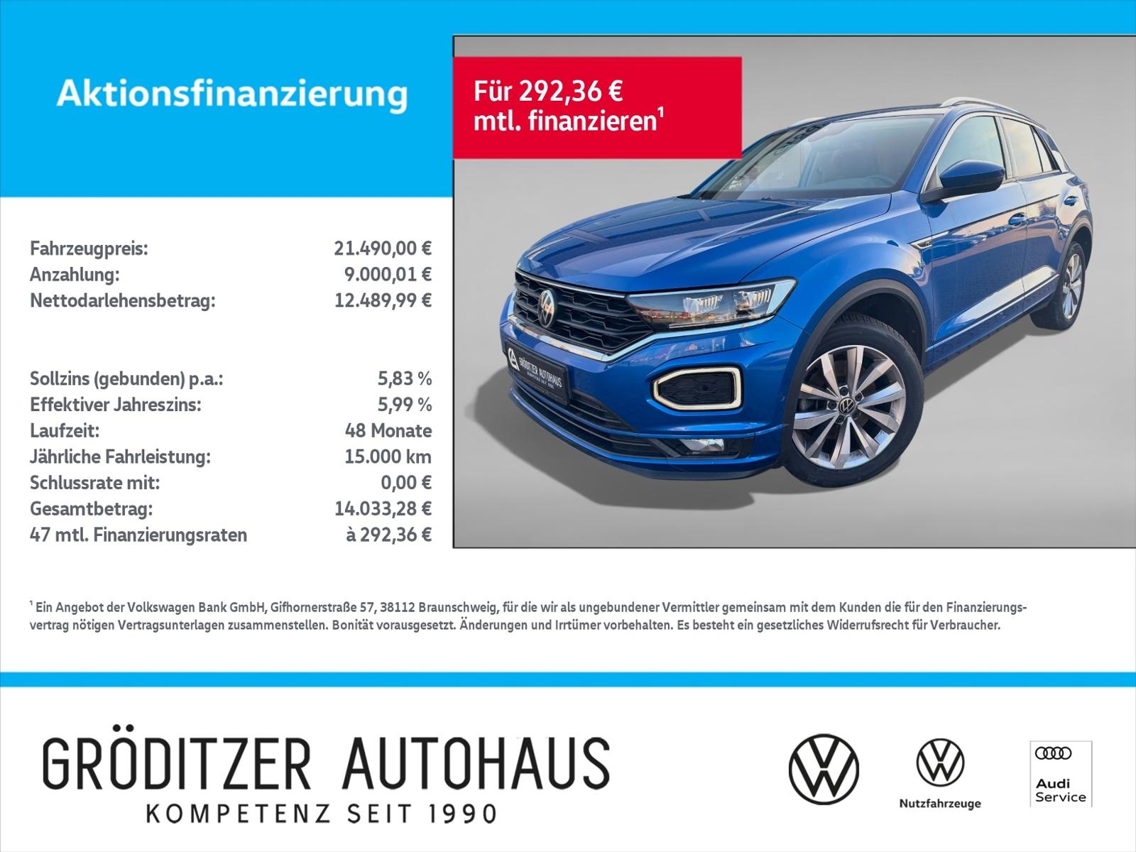 Volkswagen T-Roc R-Line TDI 4M DSG NAV|AHK|CAM|ACC