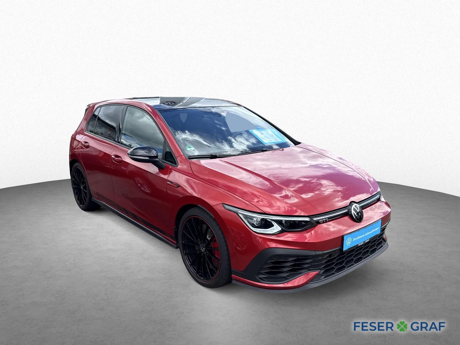 Volkswagen Golf VIII 2.0 TSI DSG GTI CS BLACK KAM AKRA PANO, миниатюра 3