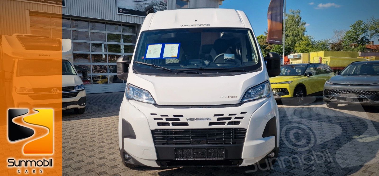Fahrzeugabbildung Weinsberg CaraBus 540 MQ Edition Fire Automatik Dacklima