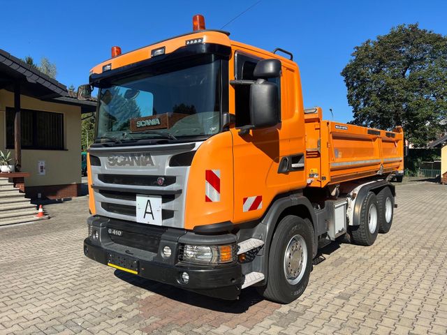 Scania G410 6x4 *3-S.MEILLER KIPPER, BORDMATIC, EURO 6*