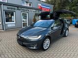 Tesla Model X 75D 1-HAND°AUTOPILOT°AHK°LEDER°SOH89%! - graue Tesla Model X