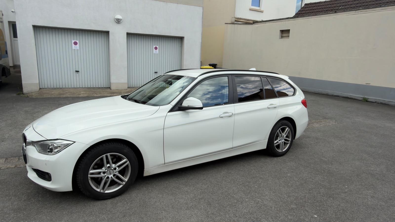 BMW 316 2015 — interior