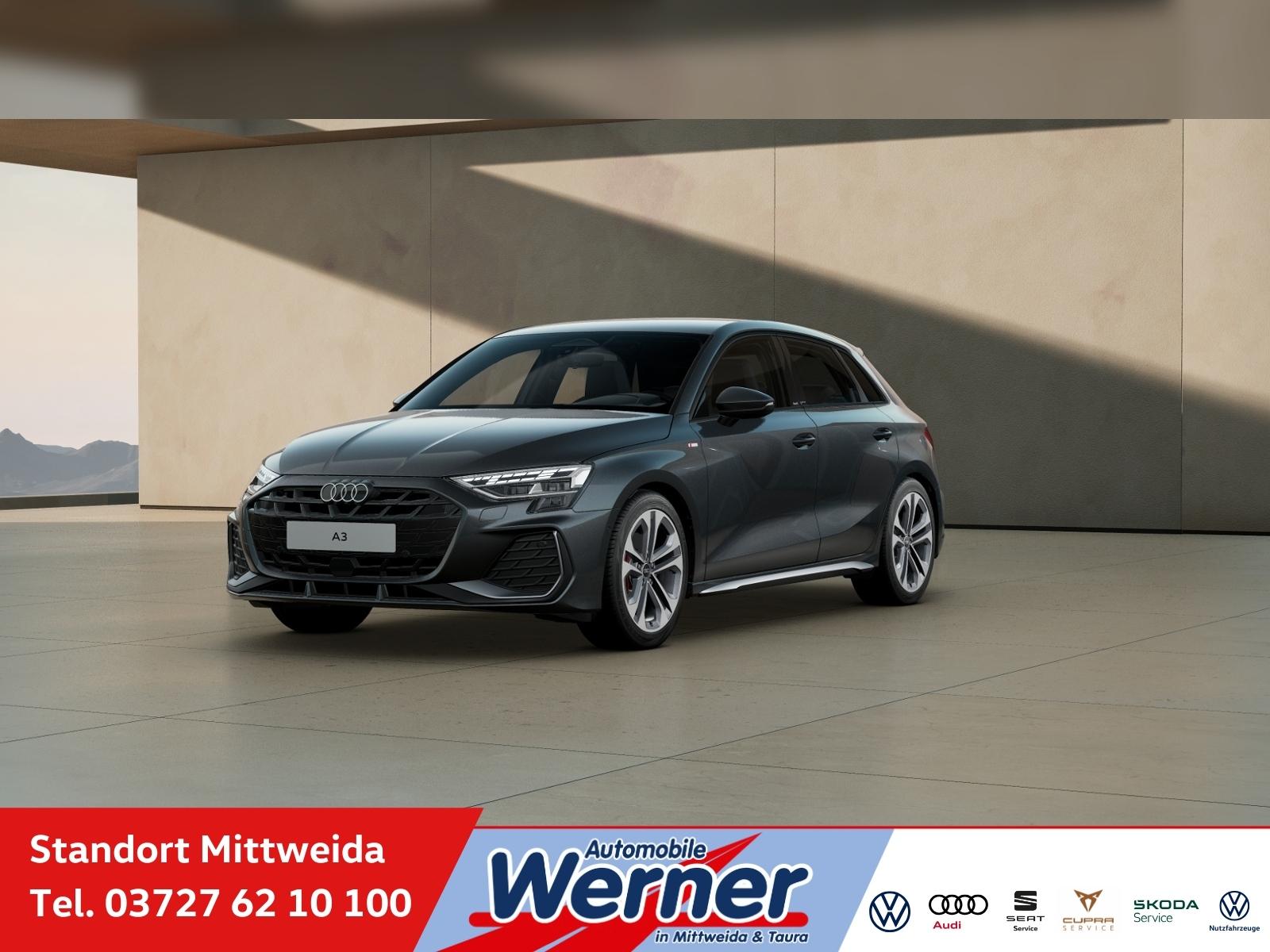 Audi A3  279€mtl. mit 20%Anz.&SR nach 36 Monate