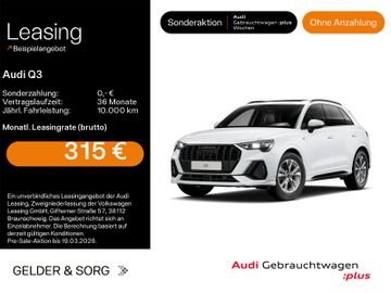 Audi Leasingangebot: Audi Q3 35 TFSI S line Pano*ACC*AHK*CarPlay*RFK*Sound