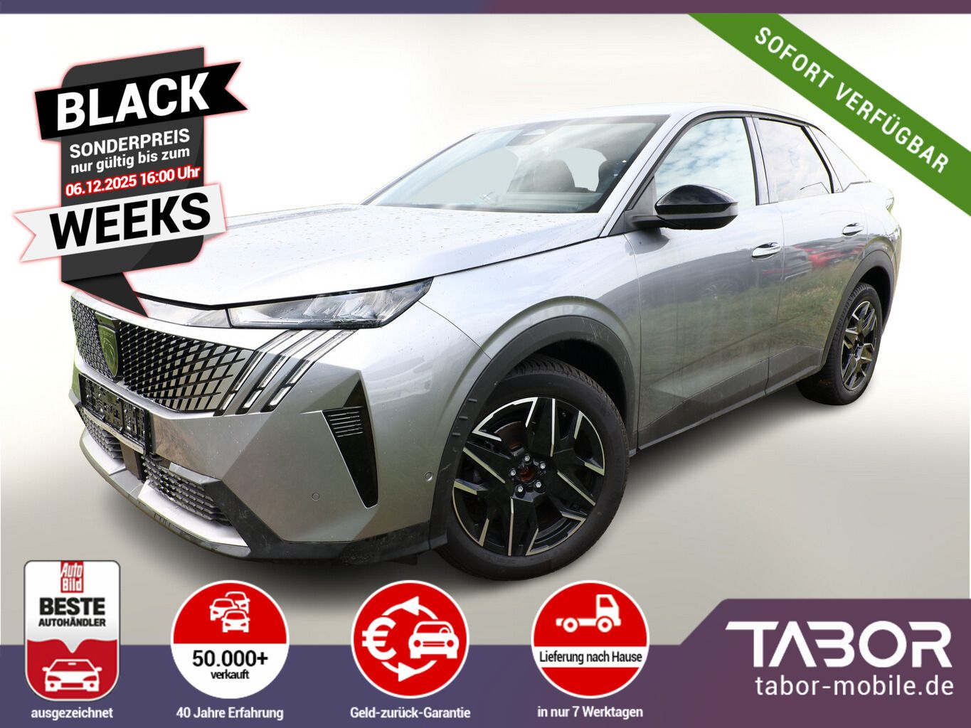 Peugeot 3008 MHEV 145 Allure LED Kam PDC CarP UVP-32%*