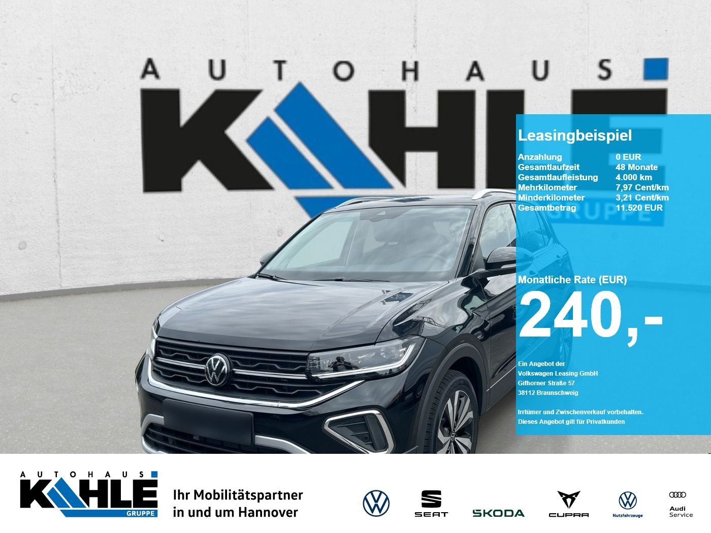 Volkswagen T-Cross 1.5 TSI ACT DSG Style AHK GJR RFK