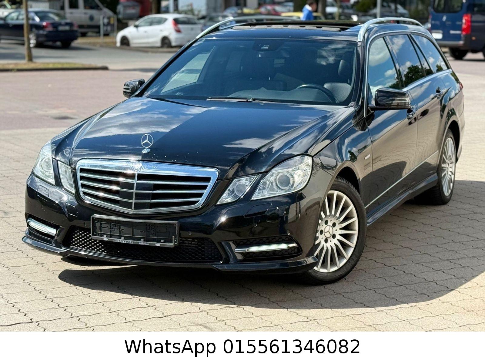 Mercedes-Benz E350 2009 — rear view