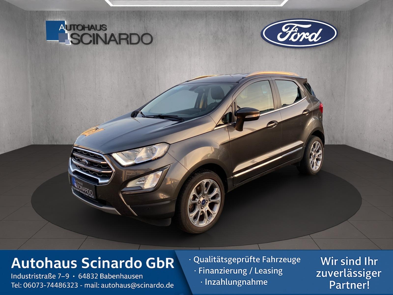 Ford EcoSport 1.0EB Titanium Aut.*Navi*RFK*B&O*SHZ