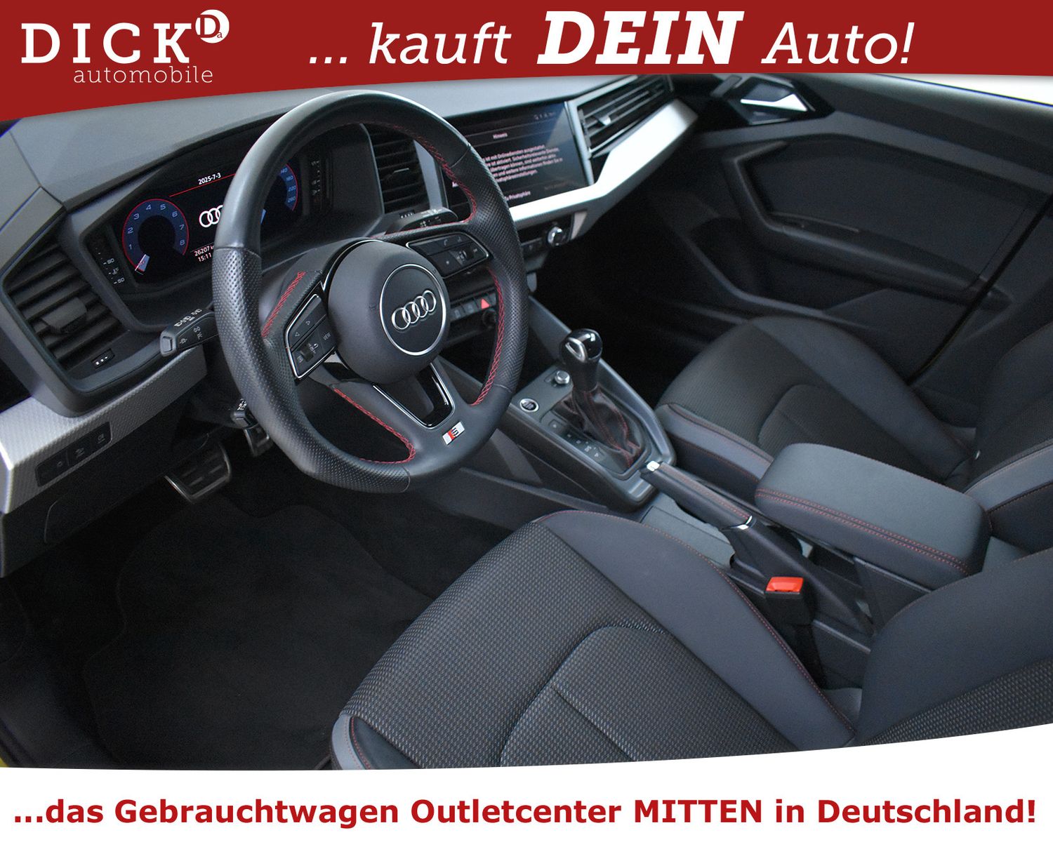 Fahrzeugabbildung Audi A1 SB 1.0 TFSI S-Tr >2X S LINE+NAV+ACC+VIRTU+LED