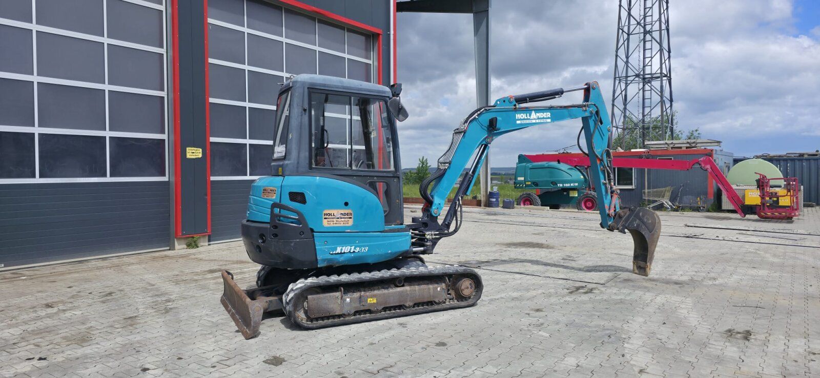 Fahrzeugabbildung Kubota KX101-3A3 Schaufel / Planierschild / Mini Bagger