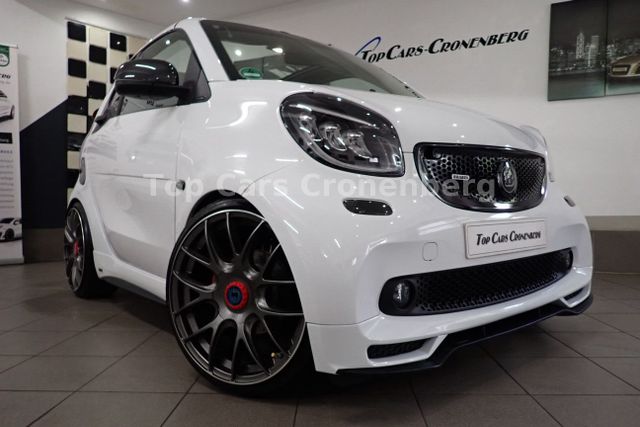 Smart ForTwo Cabrio Brabus Xclusive*rotes Dach*KW*LED*