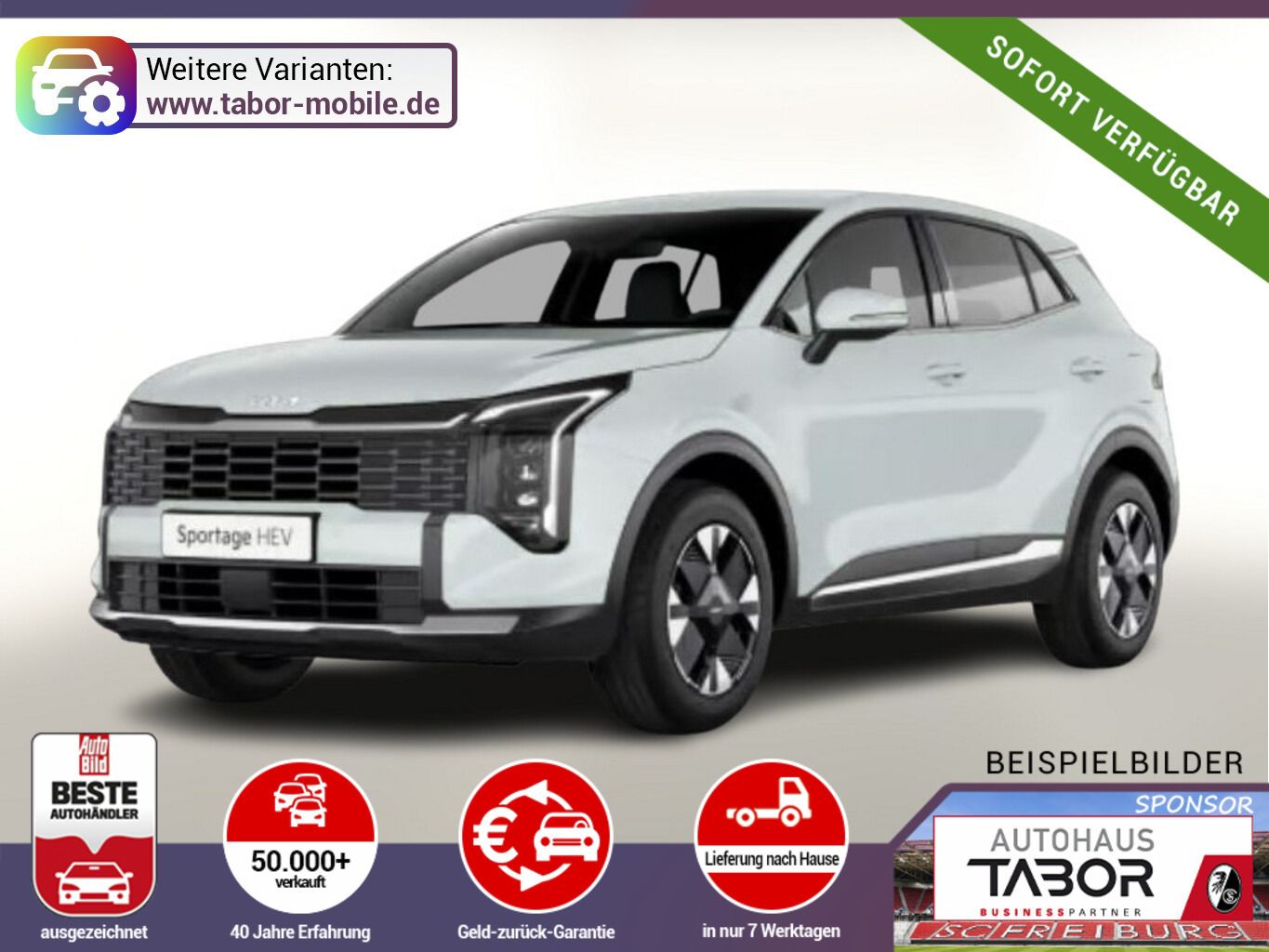 Kia Sportage HEV ACC TotW Nav LED Keyl AC(3Zone)