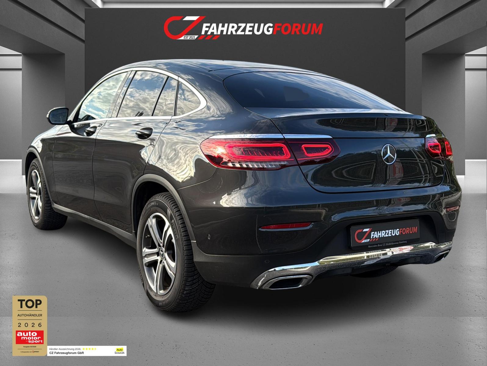 Mercedes-Benz GLC 200 Coupe 4Matic AHK*Schiebedach* LED*Leder
