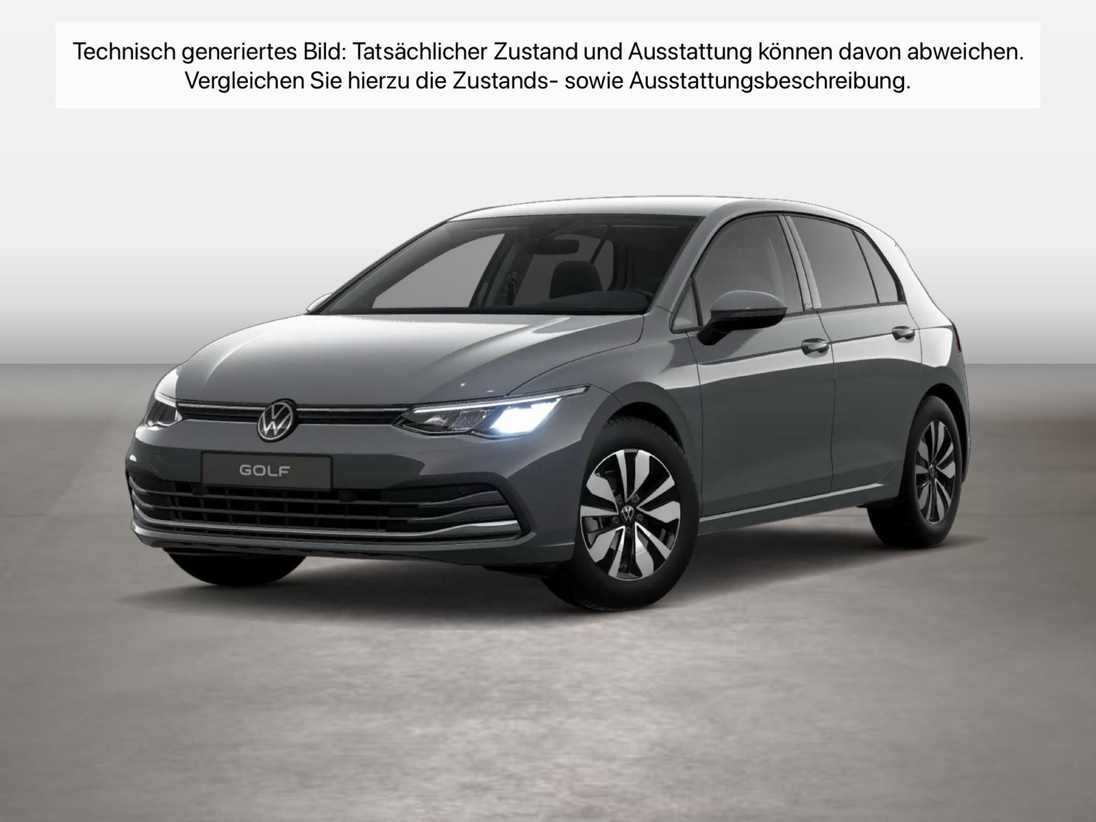 Volkswagen Golf VIII 1.0 eTSI DSG Move CarPlay ACC LED PDC, миниатюра 2