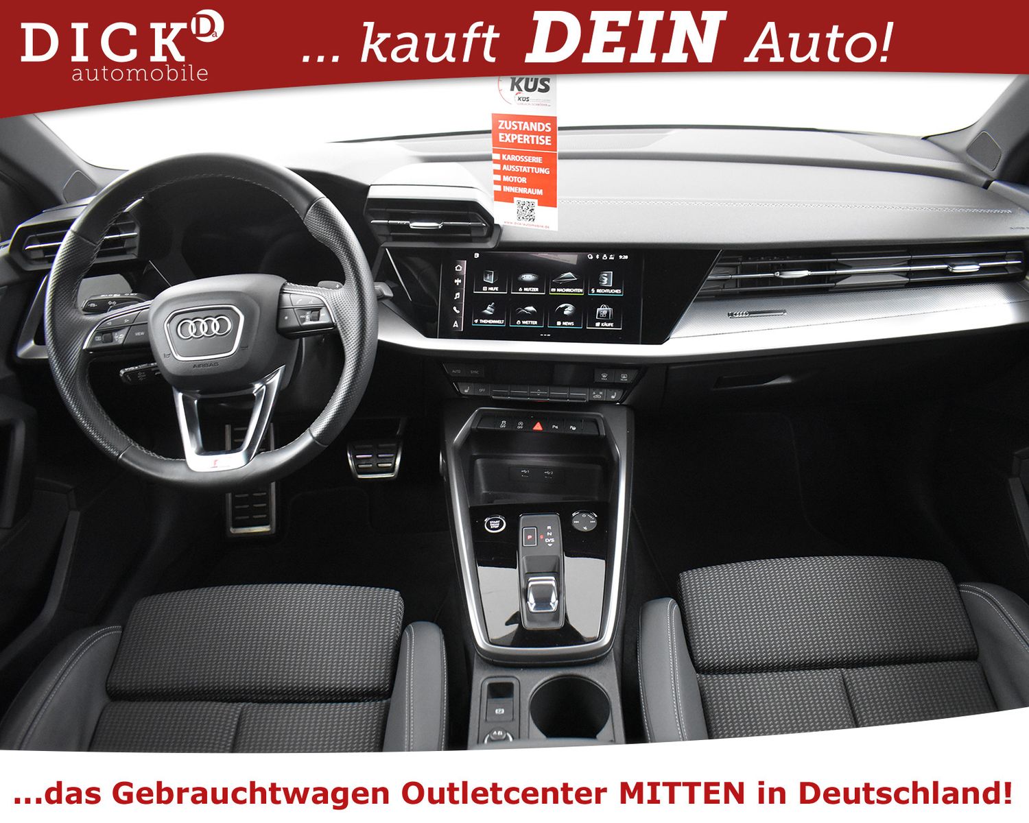 AUDI A3 LIMO 30d 3X S LINE+VIRTU+LEDER+KAMER+ACC+LED+ - Image 11