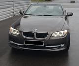 BMW 320i Cabrio - - BMW 320: Braun, Leder
