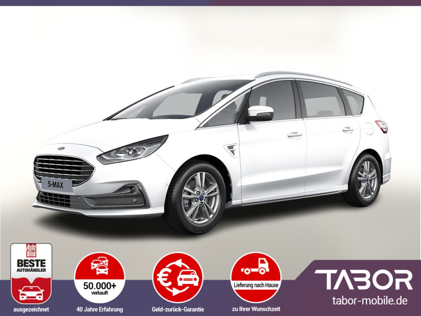 Ford S-Max 2.5 190 FHEV CVT Tit. 7S Nav Kam ParkA SHZ