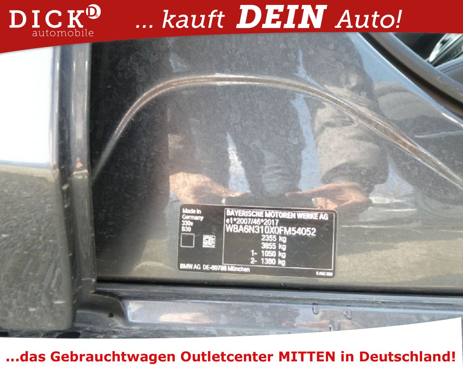 Fahrzeugabbildung BMW 330e Tour Aut M SPORT/LASER/HUD/HIFI/ACC/SHZ/8Fa