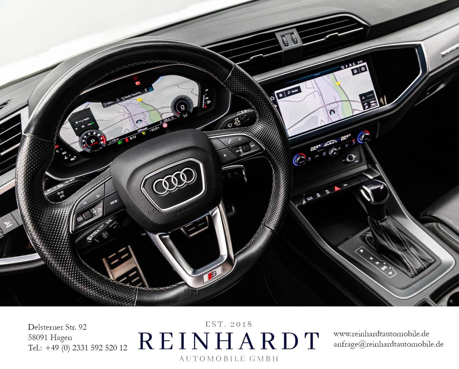 Audi Q3 SPORTBACK 45TFSi Q 2x S LINE BLACK CARPLAY/VC, миниатюра 27