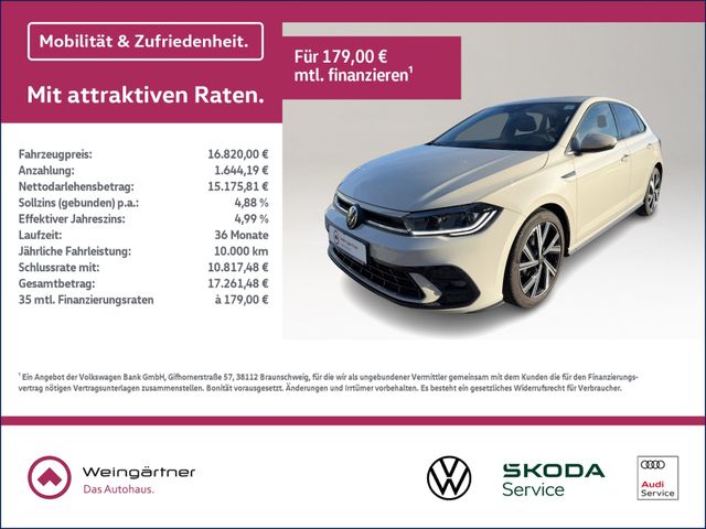 Polo R-Line 1.0 TSI, IQ-Drive, Navi, Sportfahrwe