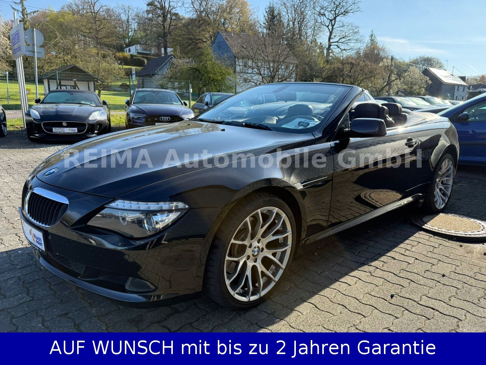 Fahrzeugabbildung BMW 630i Cabrio , HUD, Scheckheft bei BMW, Navi