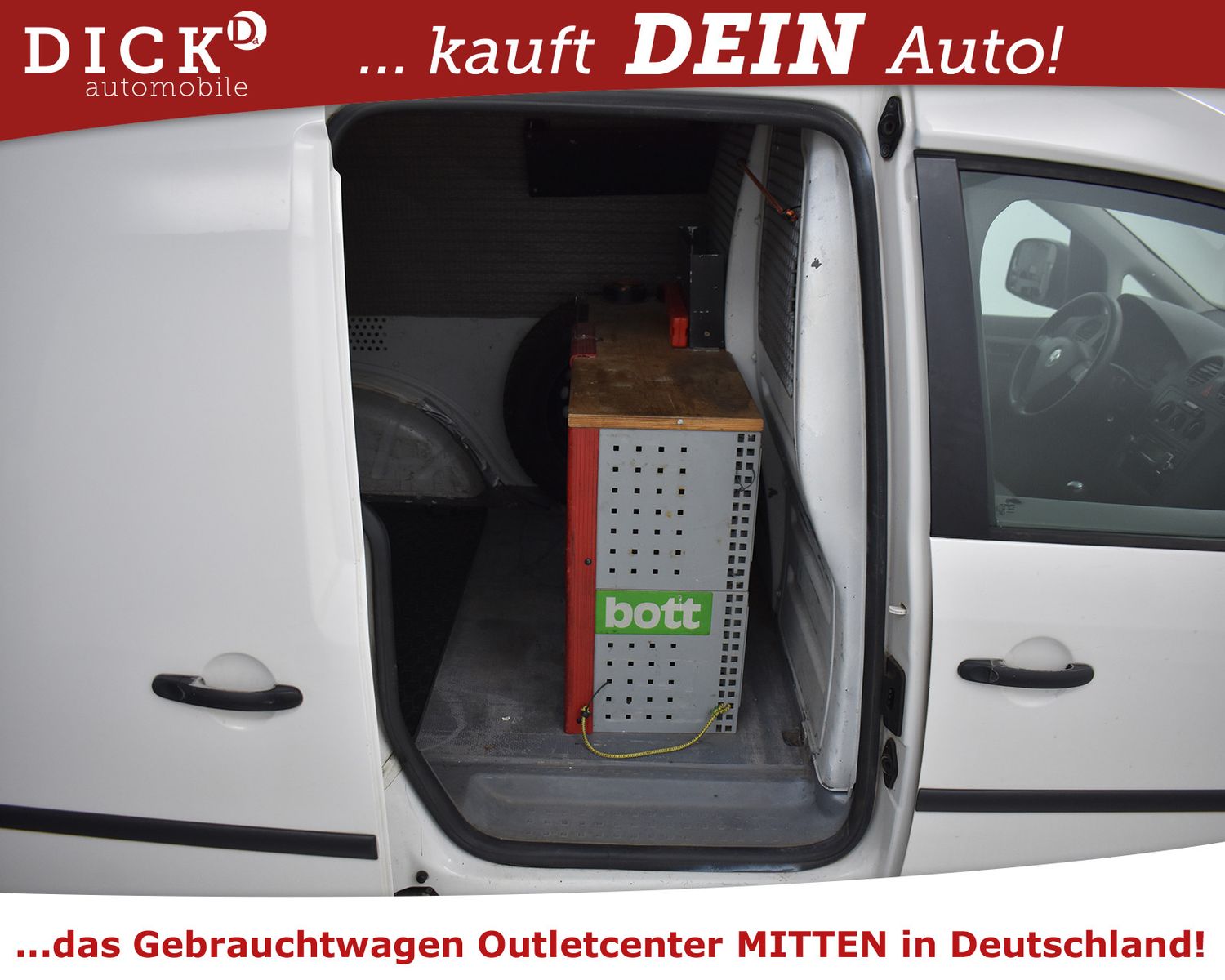 Fahrzeugabbildung Volkswagen Caddy 1.9 TDI Kasten AHK/TÜV 2026/GEPFLEGT