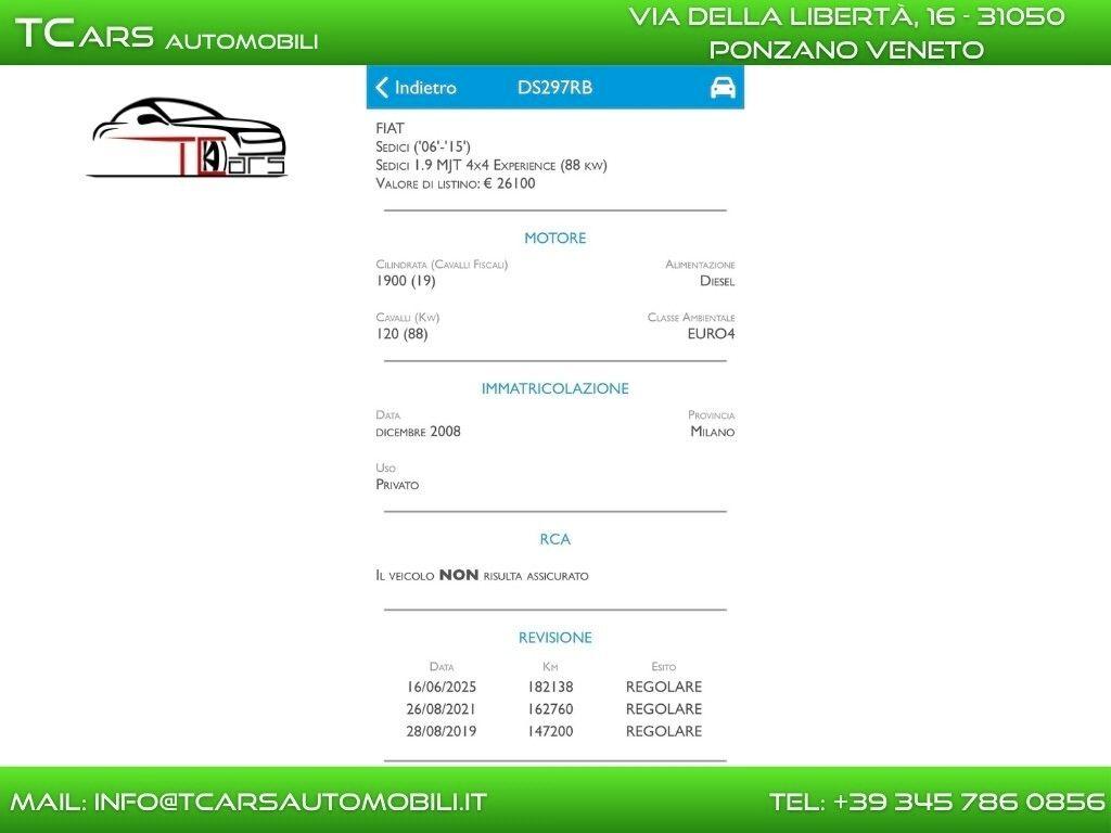 Fiat Sedici 2008 — photo 6
