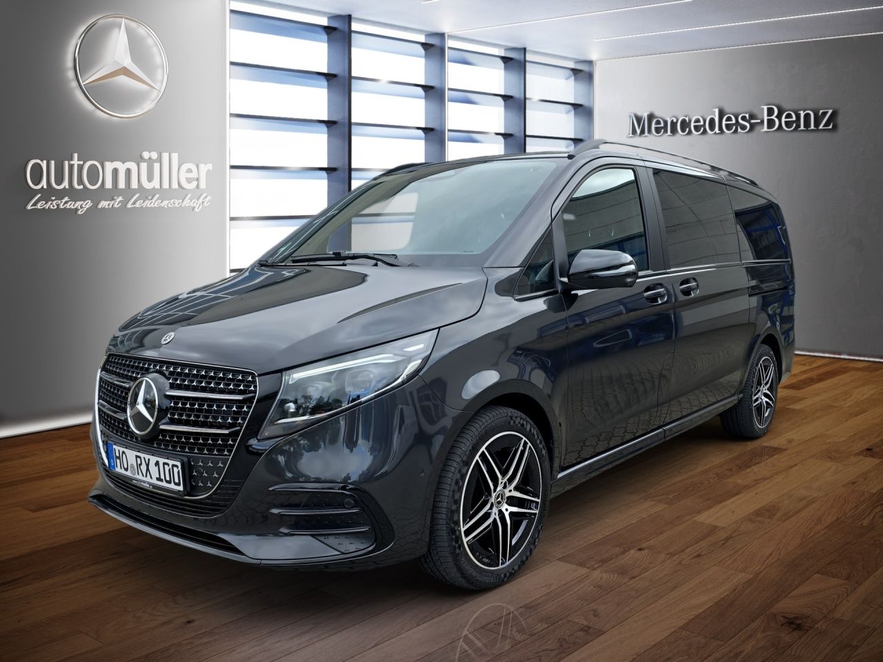 Fahrzeugabbildung Mercedes-Benz V 300 d AVG/L*Allrad*8-Sitzer*AHK*Standheizung*3