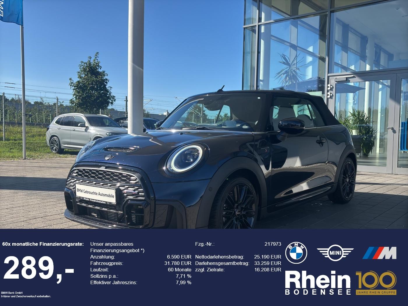 MINI Cooper S Cabrio 17LM HUD H&K Rückfahrkamera SH