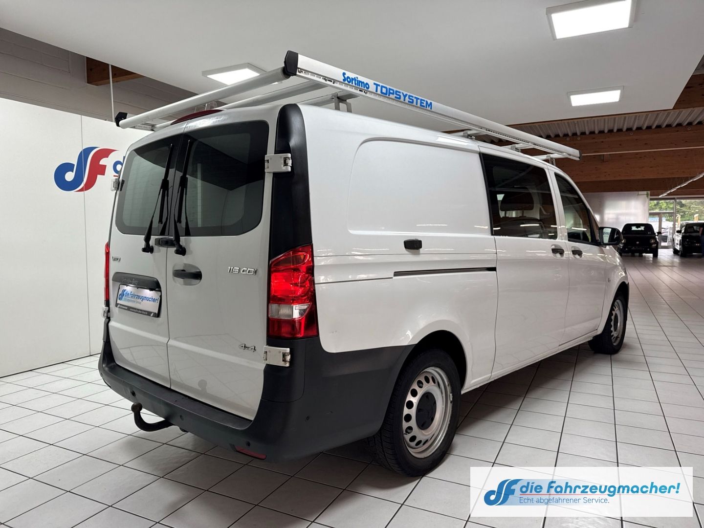 Fahrzeugabbildung Mercedes-Benz Vito Mixto 116CDI 4x4 extralang SORTIMO AHK Navi
