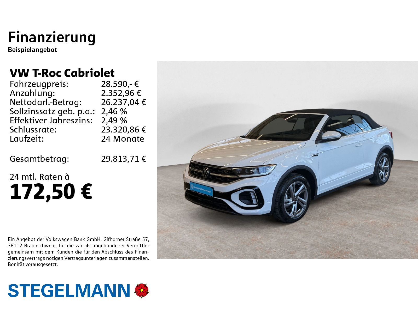 Volkswagen T-Roc Cabriolet 1.5 TSI DSG R-Line Navi AHK LED foto 2