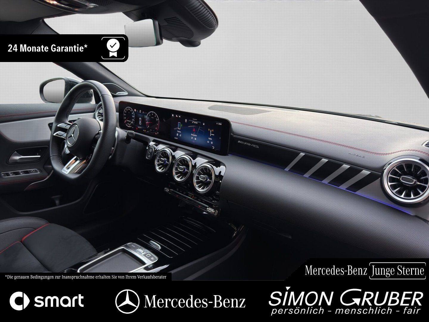 Fahrzeugabbildung Mercedes-Benz CLA 35 4M AMG Night Pano Perfo Sitz Memory Burm