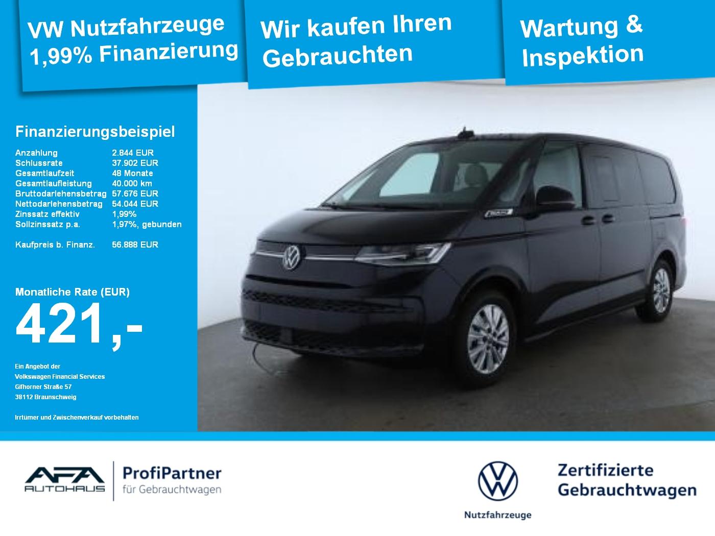 Volkswagen T7 Multivan 2.0 TDI LIFE lang DSG AHK*StHz*Harma