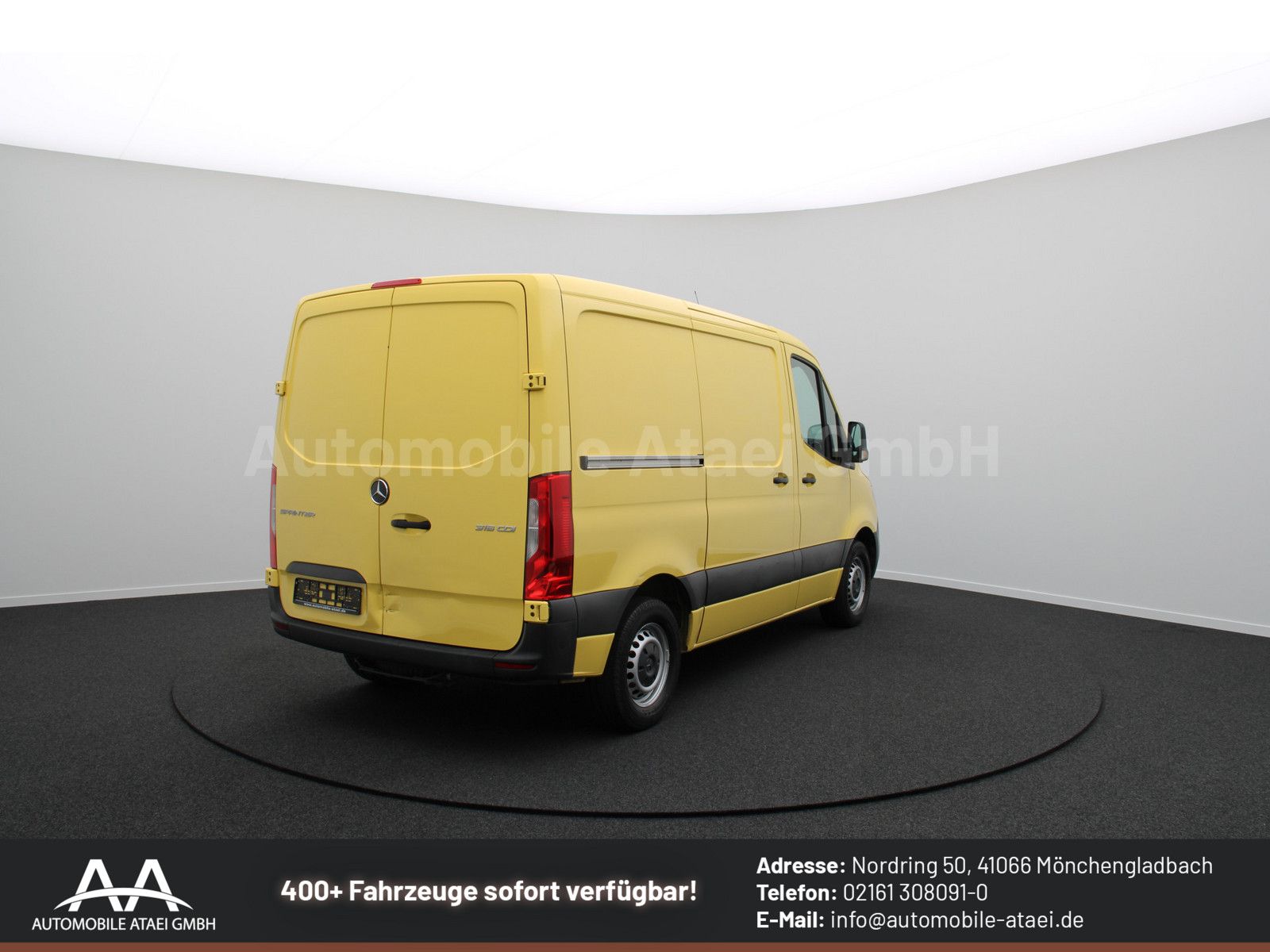 Fahrzeugabbildung Mercedes-Benz Sprinter 316 Automatik *2x Schiebetür* 6556