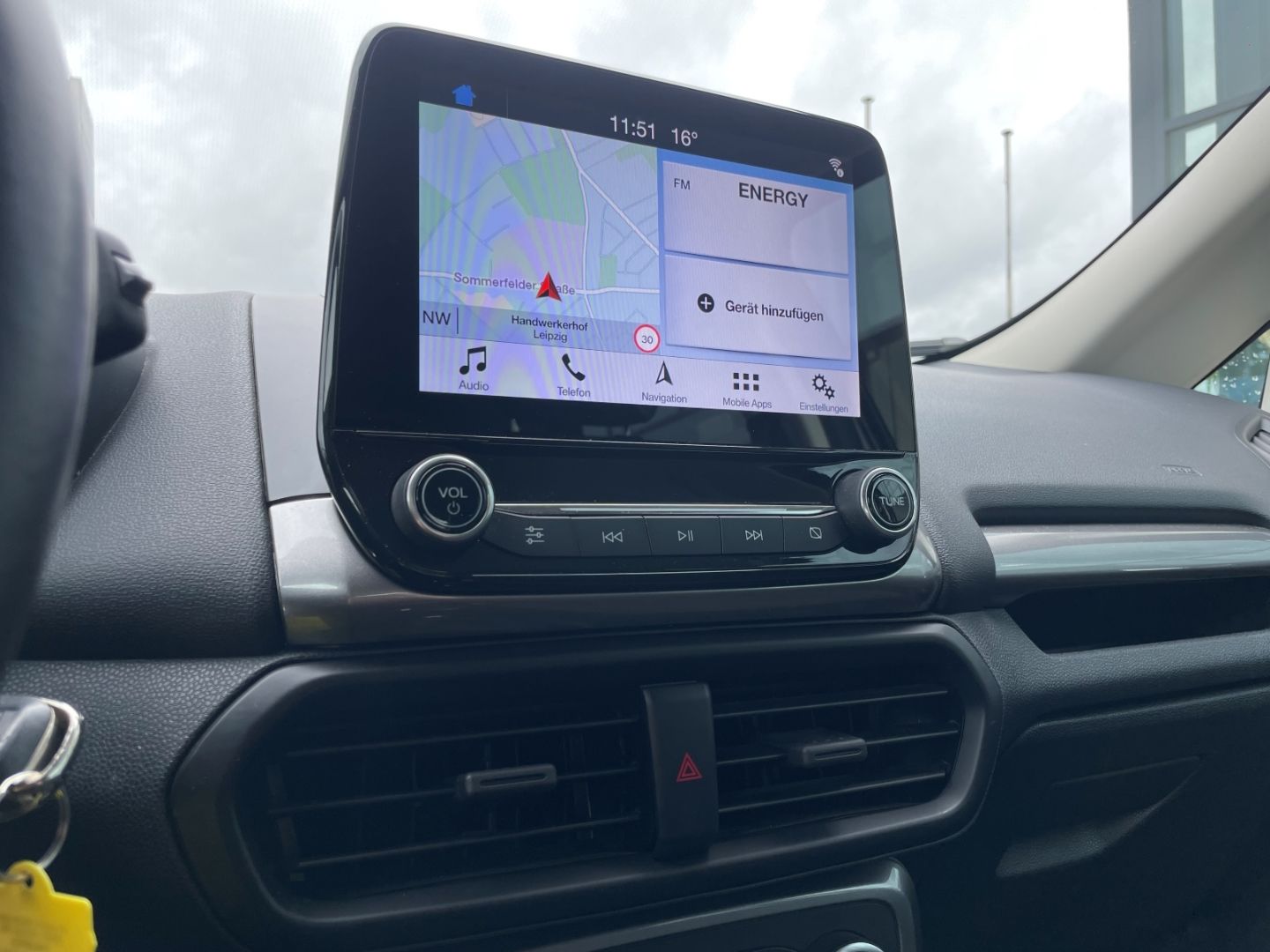 Fahrzeugabbildung Ford EcoSport C&C Klimaanlage Navi PDC SHZ heizb WSS