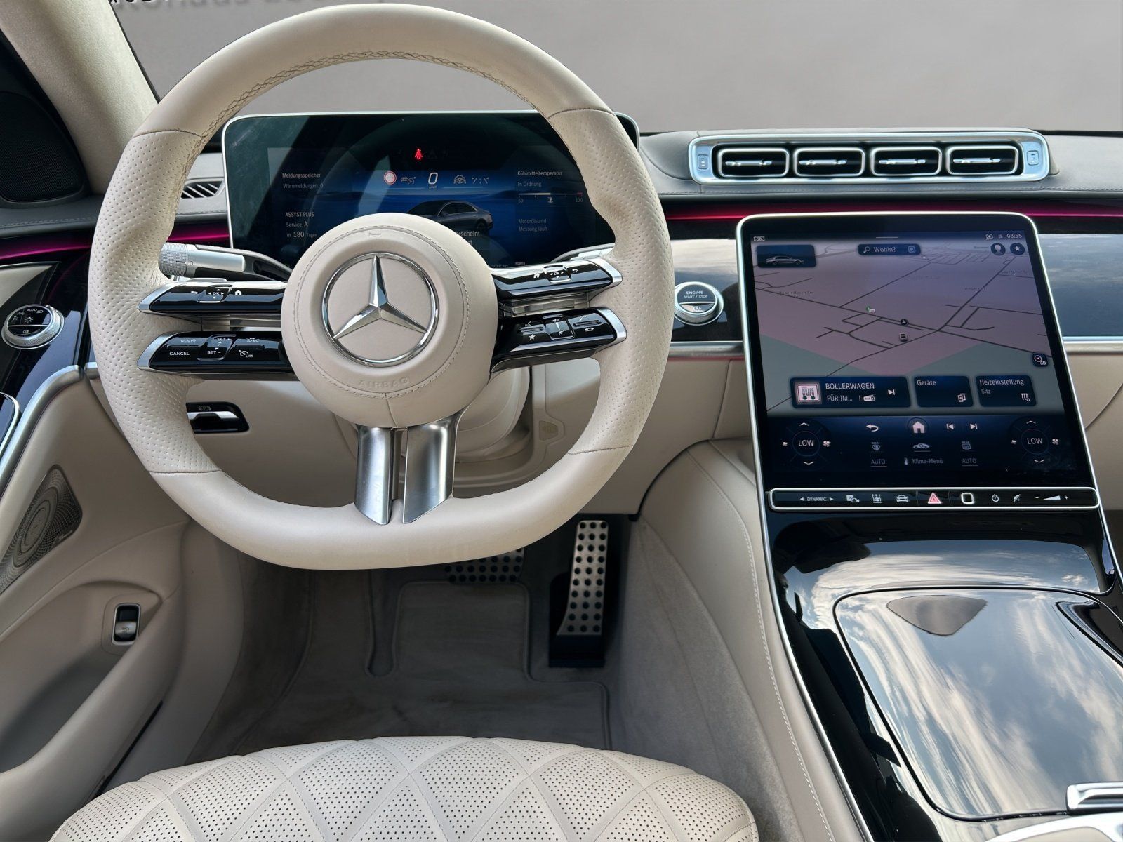 Fahrzeugabbildung Mercedes-Benz S 450 4M AMG Distro AIRMATIC Burme3D PANO SitzKl